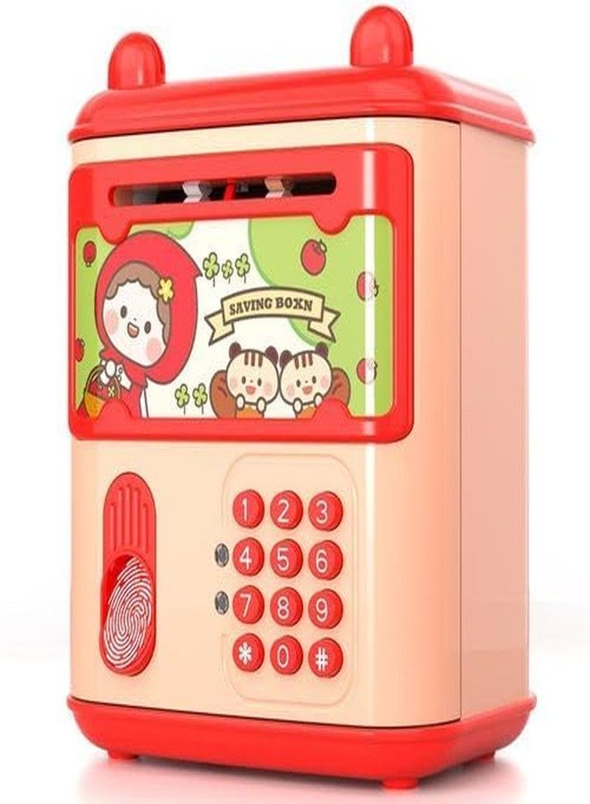 Oupstrive Piggy Bank for Kids & Adults - Electronic Money Safe with Password & Fingerprint Sensor | Cash Deposit | Lights, Sound &Music| Savings Toy for The Age of 3+ Years and Above. - Image 1
